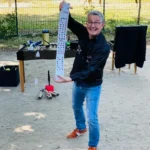 Zauberer Jonas zaubert für HibeKi