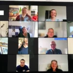 Erste Zoom-Konferenz mit Ghana