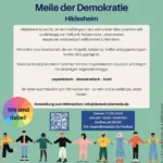 Meile der Demokratie in Hildesheim
