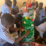 Ein Weihnachtsbaum für die Weihnachtsfeier